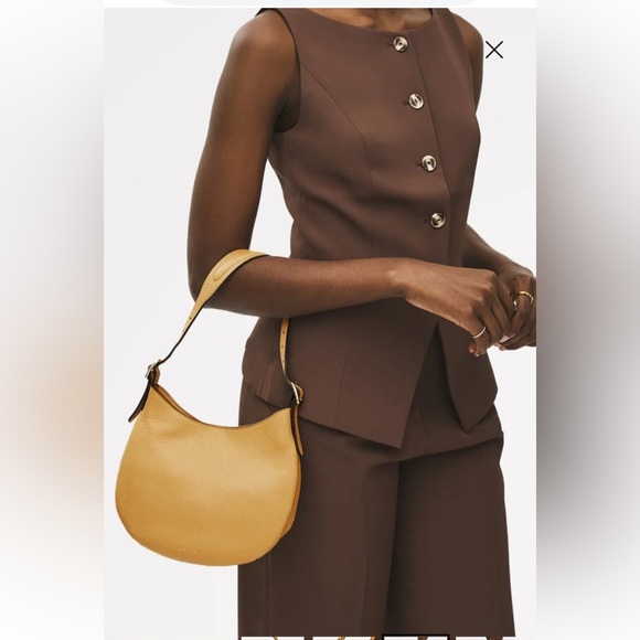 Cynthia Rowley Kensington Place Small Open Top Shoulder Bag Pecan NWT - Picture 15 of 16